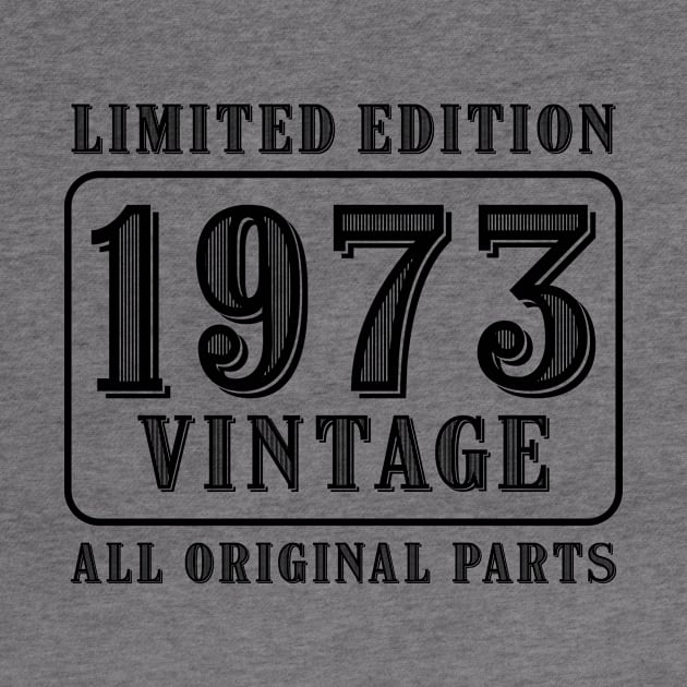 All original parts vintage 1973 limited edition birthday by colorsplash